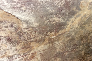 Alnia, Paeleolithic Rock Paintings, Kota, India