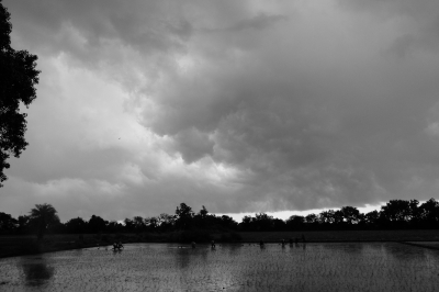 Dramatic Monsoon Scene
