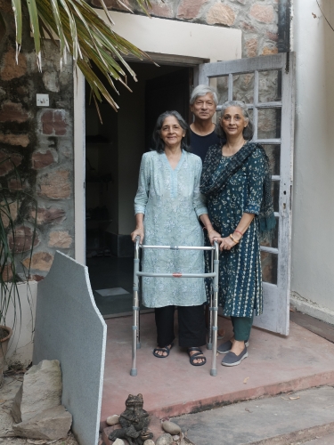 Vijay, Sadhana and Sarandha Sep 2025